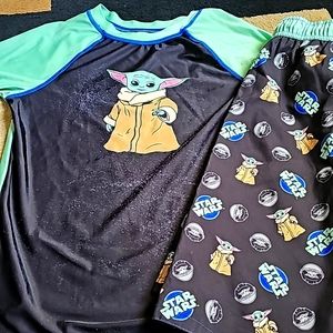 Baby yoda boys swimsuit